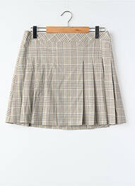 Jupe courte gris MANGO femme