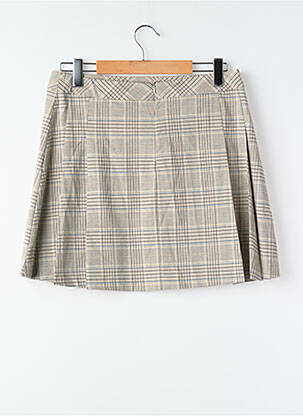 Jupe courte gris MANGO femme
