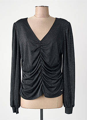 T-shirt noir MORGAN femme