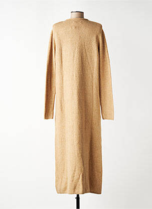 Robe pull marron MANGO femme