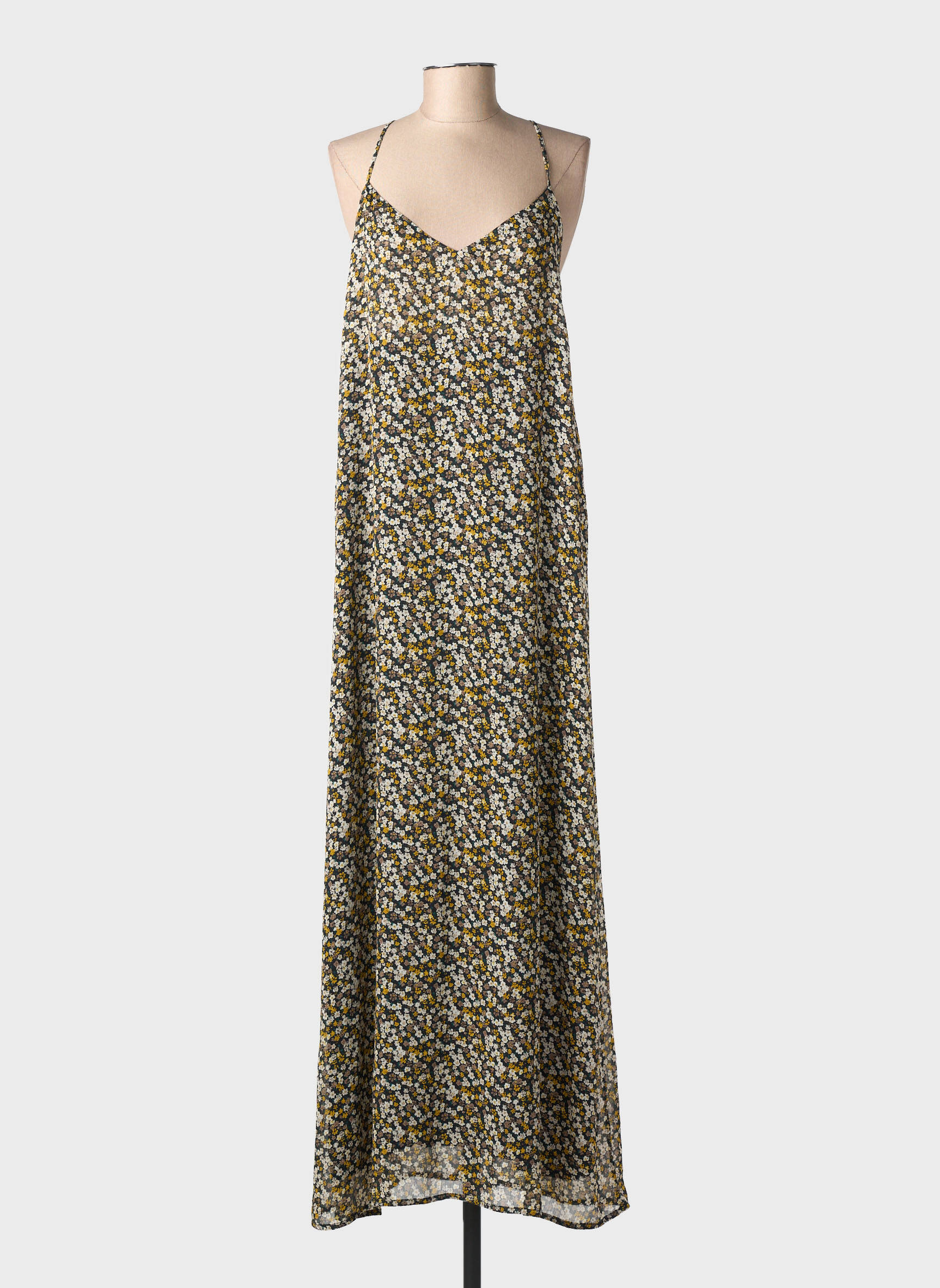 Robe longue beige CIRCLE OF TRUST femme