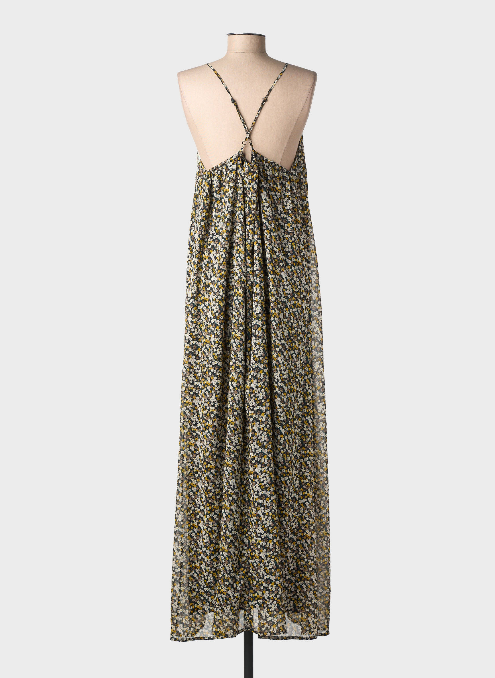 Robe longue beige CIRCLE OF TRUST femme