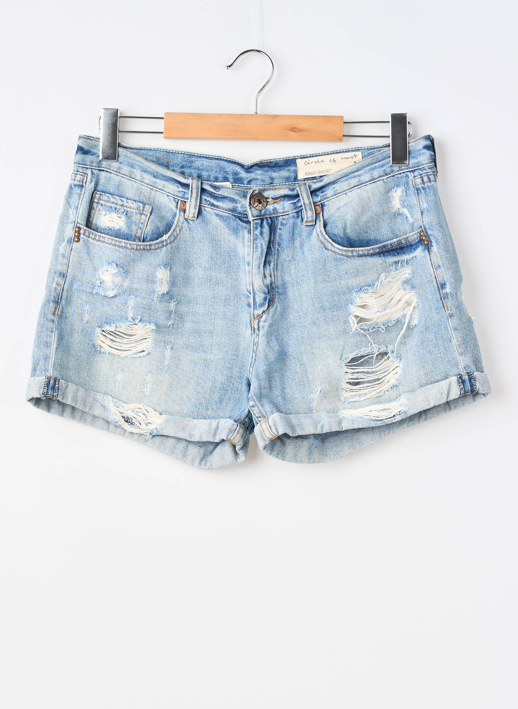 Short bleu CIRCLE OF TRUST femme