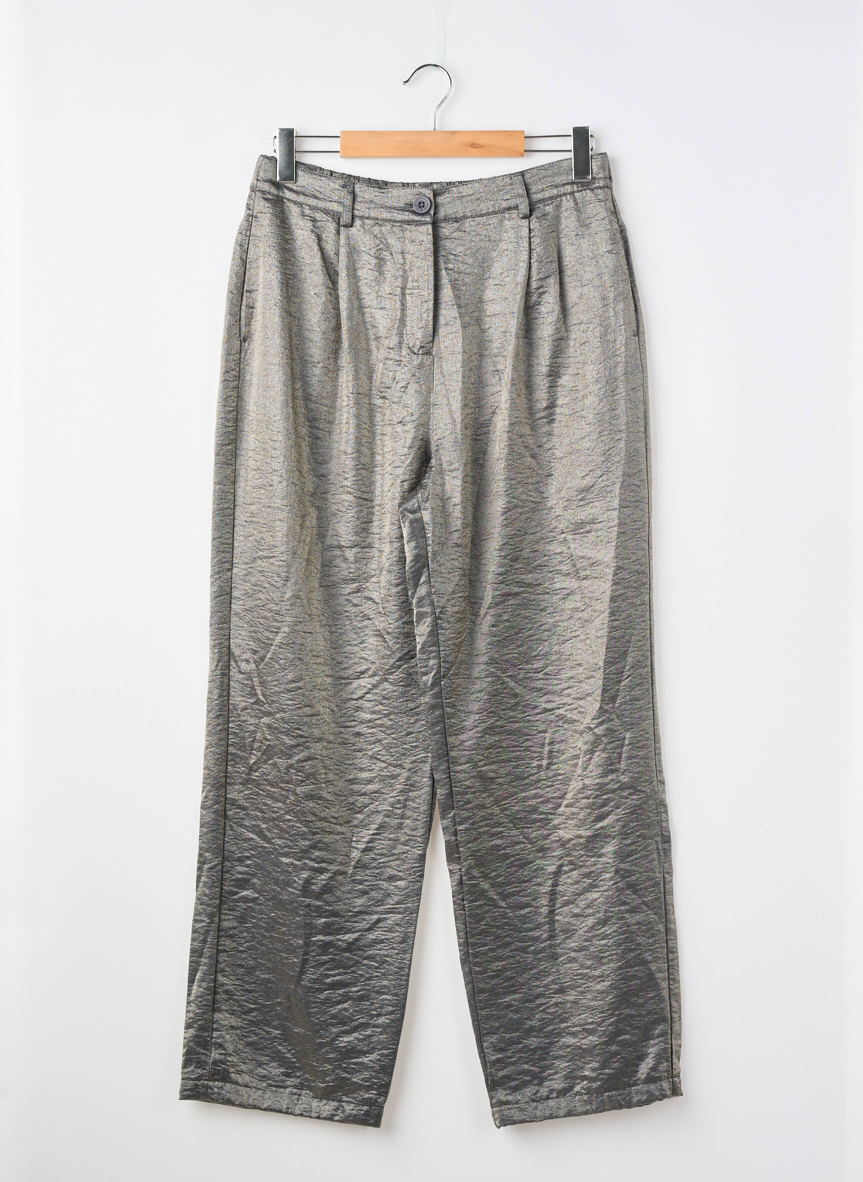 Pantalon droit gris CIRCLE OF TRUST femme