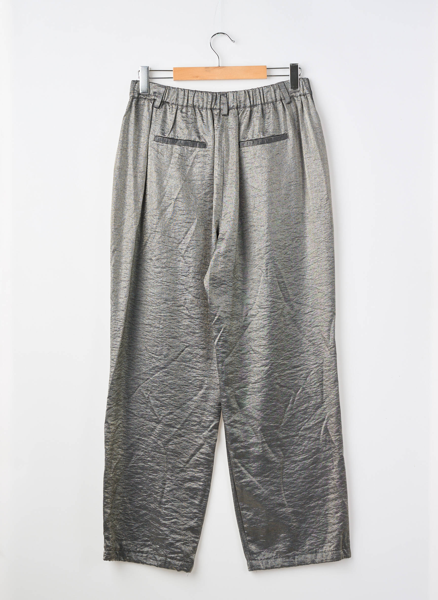 Pantalon droit gris CIRCLE OF TRUST femme