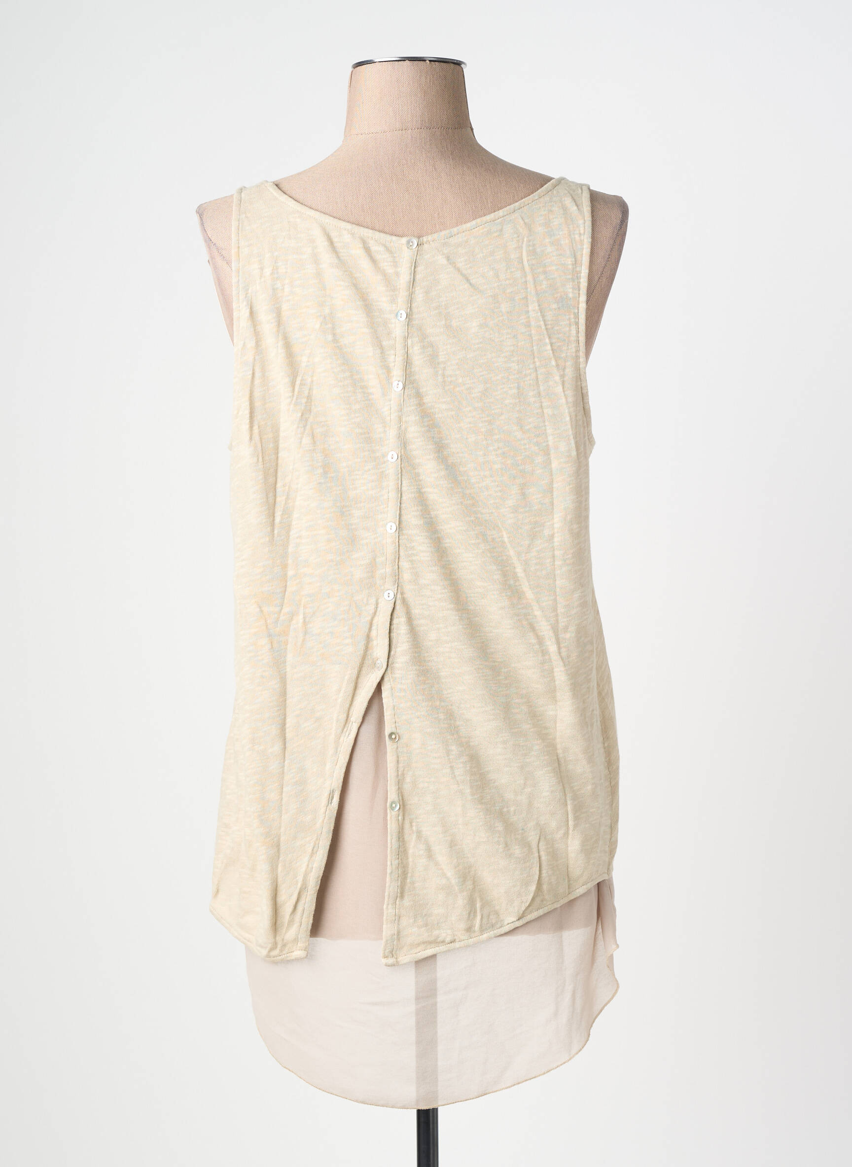 Top beige SUMMUM femme