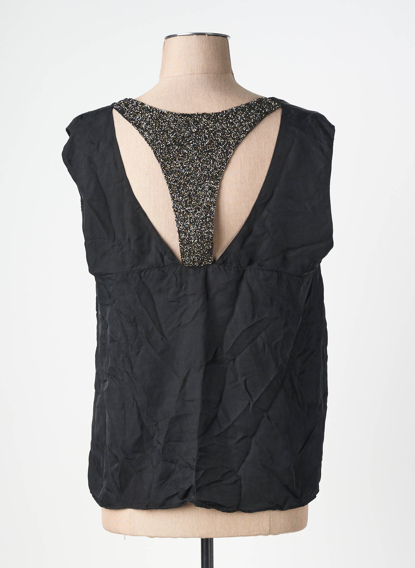 T-shirt noir IKKS femme