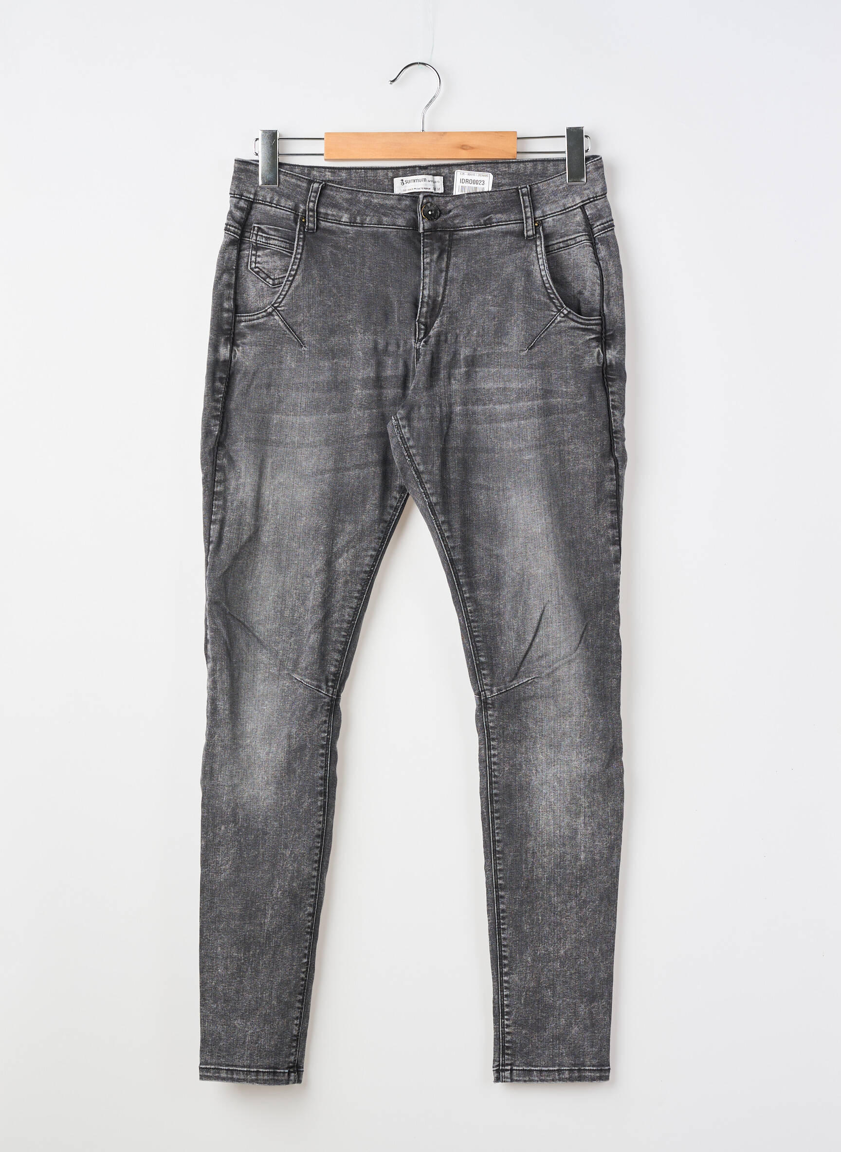 Pantalon droit noir SUMMUM femme