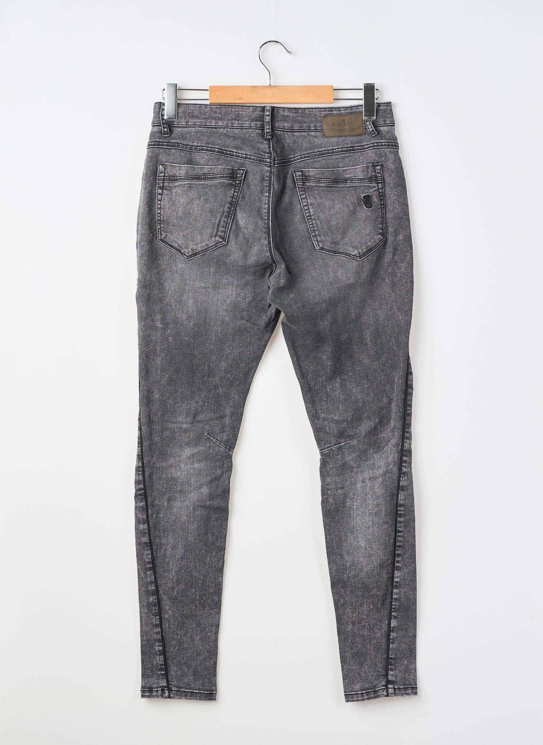 Pantalon droit noir SUMMUM femme