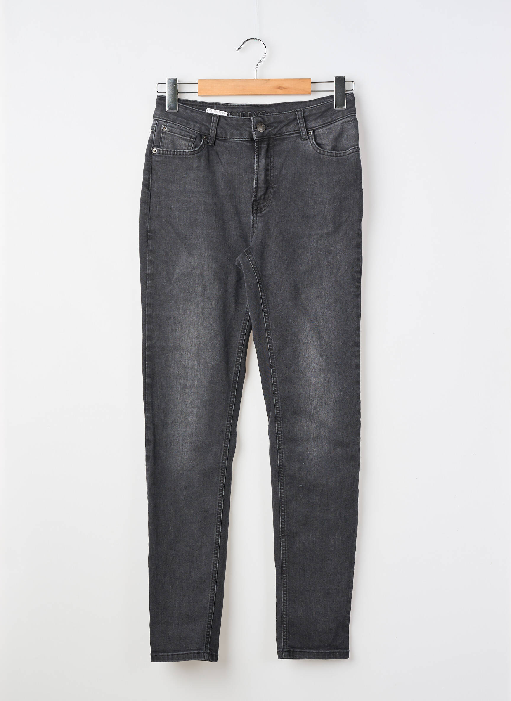 Pantalon droit noir BLUE DAZE femme