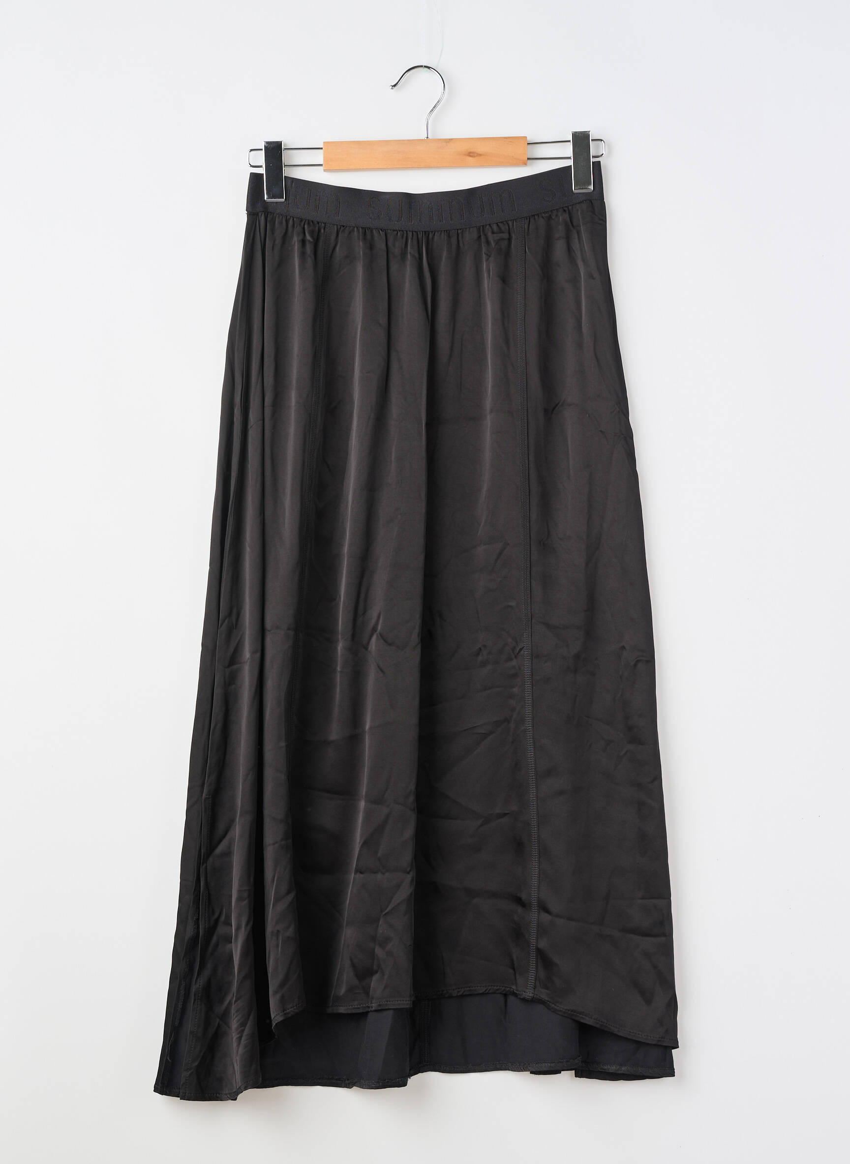 Jupe longue noir SUMMUM femme