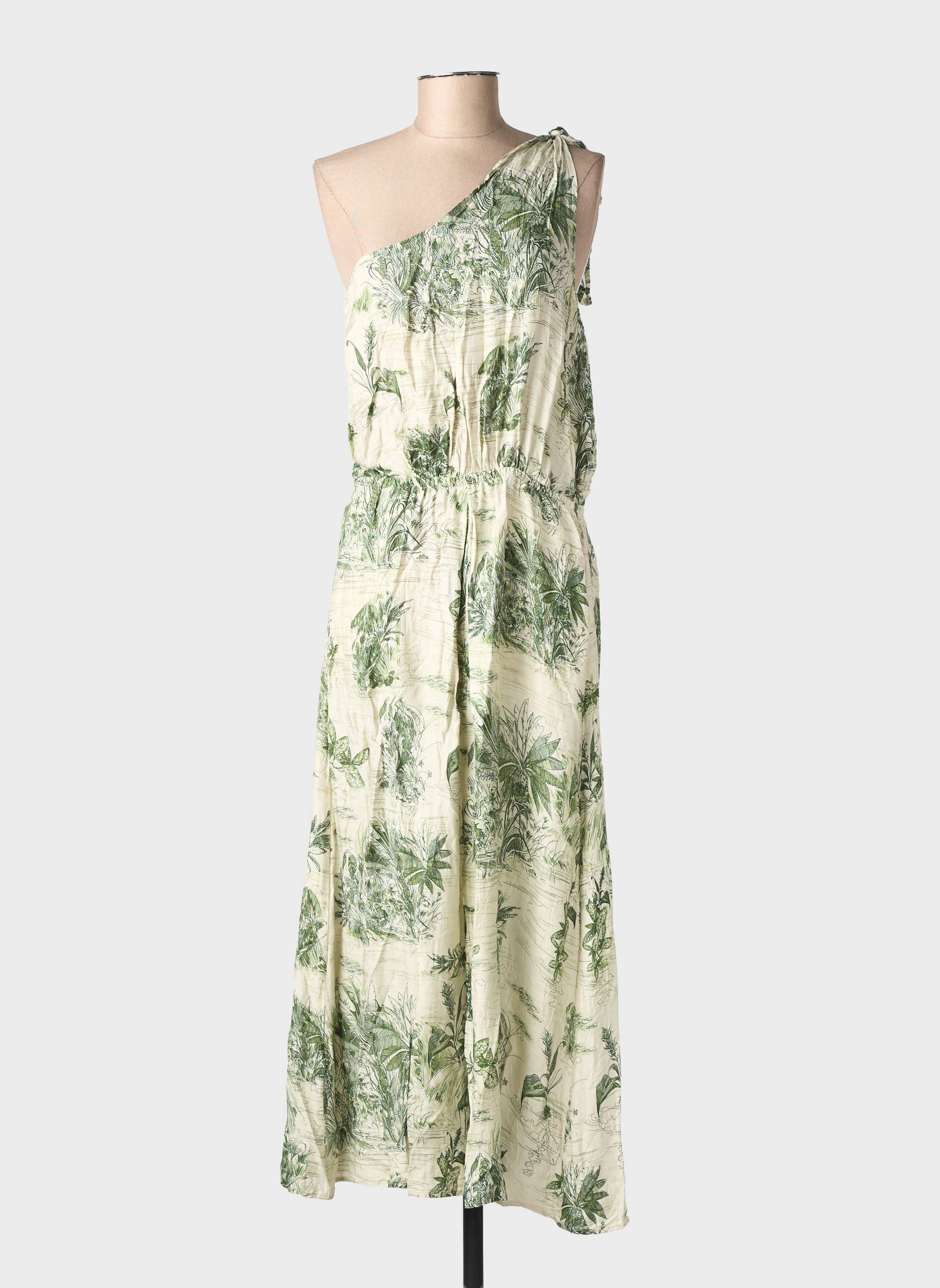 Robe longue vert DIEGA femme