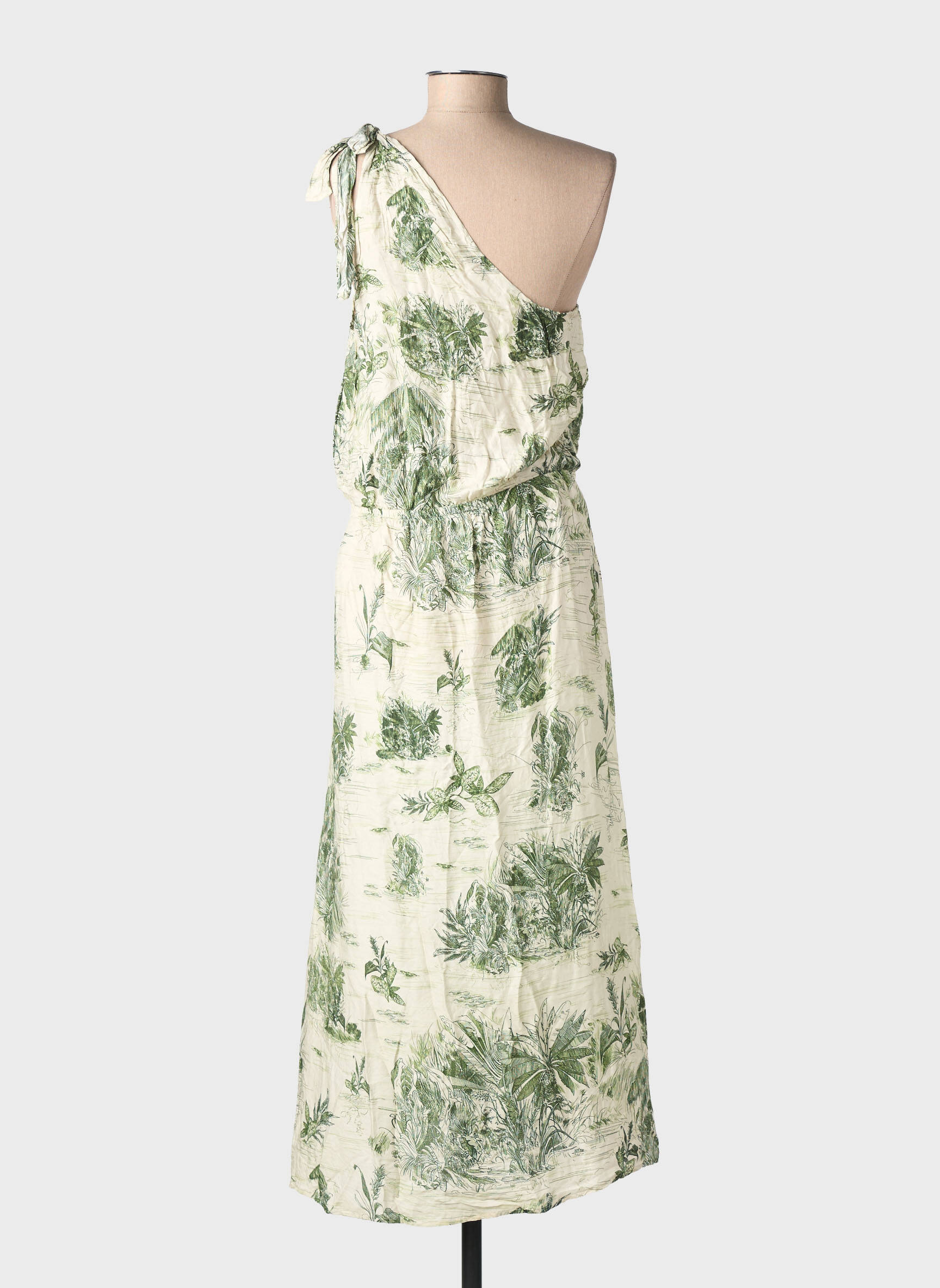 Robe longue vert DIEGA femme