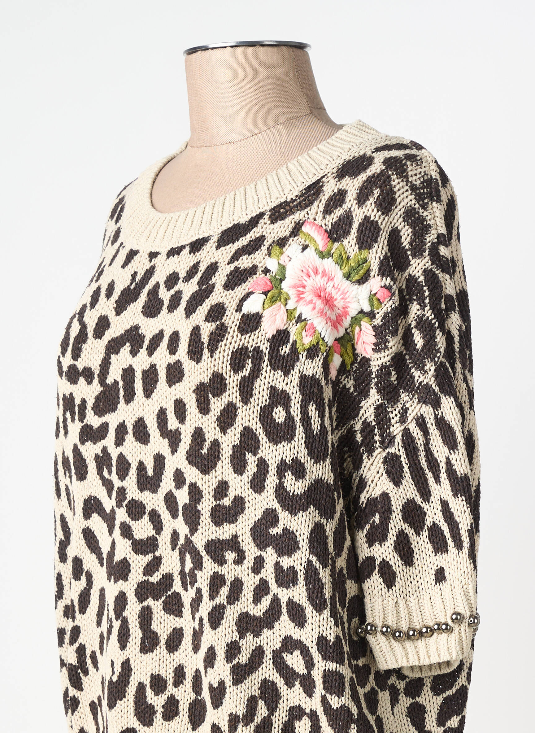 Pull beige TWINSET femme