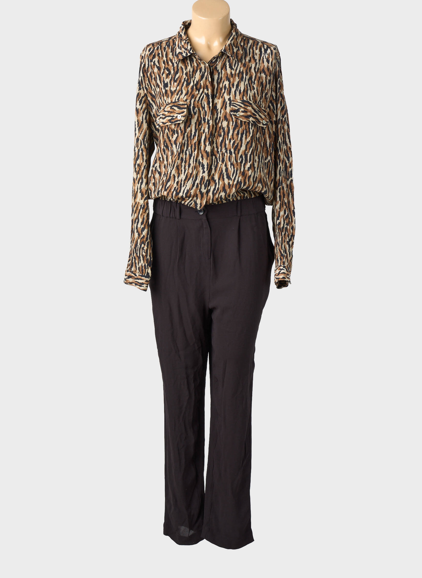 Combi-pantalon noir STELLA FOREST femme