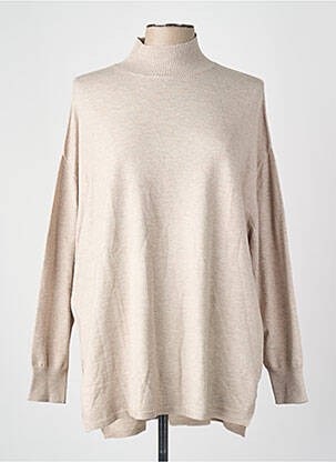 Pull col roulé gris MANGO femme
