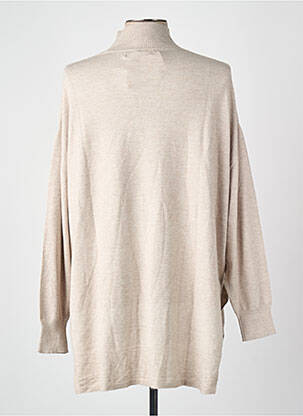 Pull col roulé gris MANGO femme