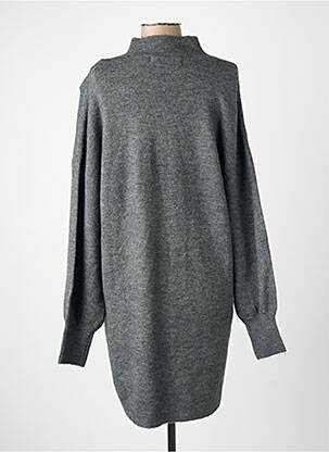 Robe pull coupe droite manches longues gris VERO MODA femme