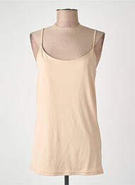 Débardeur beige VILA femme