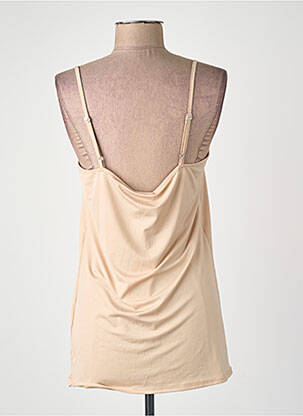 Débardeur coupe droite beige VILA femme