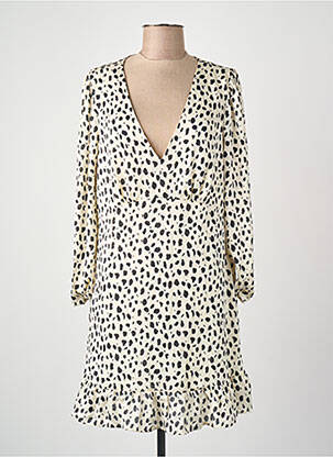 Robe courte blanc MANGO femme