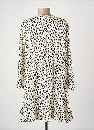 Robe courte blanc MANGO femme