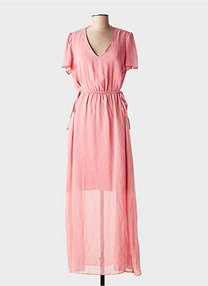 Robe courte rose NAF NAF femme