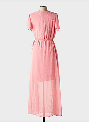 Robe courte rose NAF NAF femme