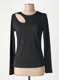 T-shirt noir NÜ femme