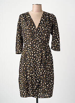 Robe courte marron MOLLY BRACKEN femme