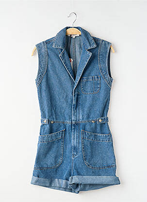 Combishort bleu MORGAN femme