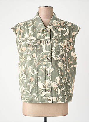 Veste en jean beige GAUDI femme