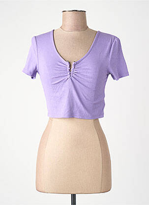 T-shirt violet TALLY WEIJL femme