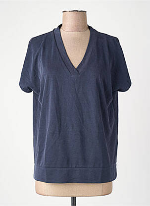 T-shirt bleu MORE & MORE femme