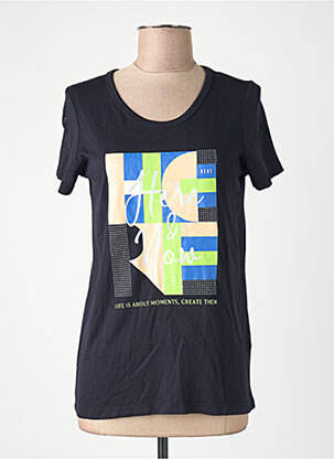 T-shirt bleu STREET ONE femme