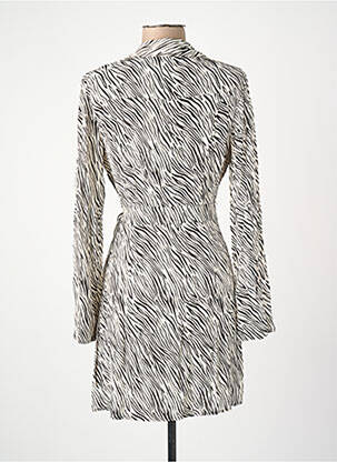 Robe longue blanc MANGO femme