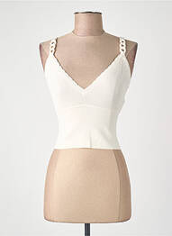 Débardeur blanc MORGAN femme