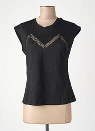 T-shirt noir MOLLY BRACKEN femme