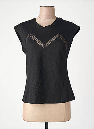 T-shirt noir MOLLY BRACKEN femme