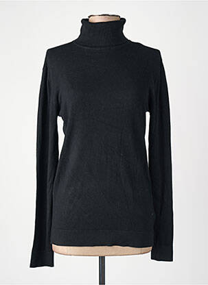 Pull col roulé noir PETROL INDUSTRIES homme