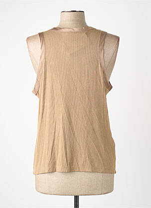 Débardeur marron MANGO femme