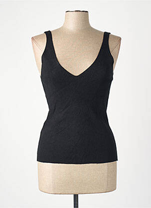 Débardeur noir MANGO femme