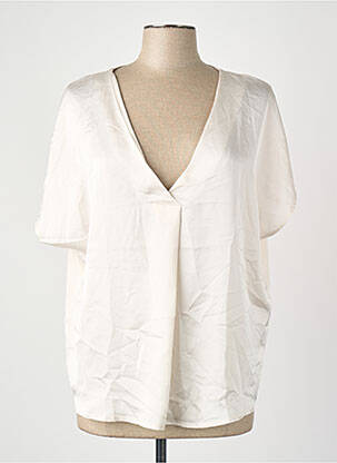 Chemisier beige MANGO femme