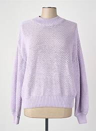 Pull violet MANGO femme