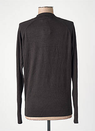 Pull col roulé noir GARCIA femme