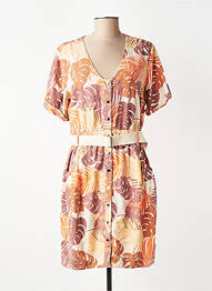Robe courte marron KOCCA femme
