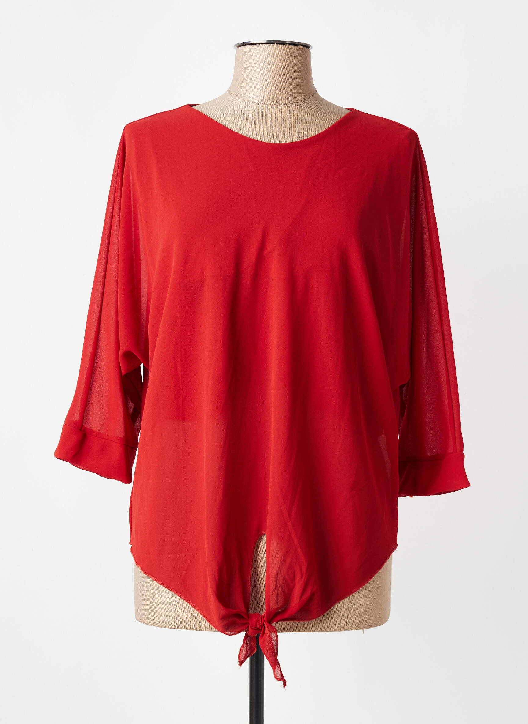 Top rouge TERRA DI SIENA femme
