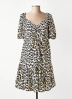 Robe courte noir GOLD & SILVER femme