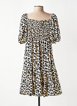 Robe courte noir GOLD & SILVER femme