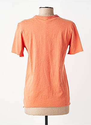 T-shirt coupe droite orange ONLY femme